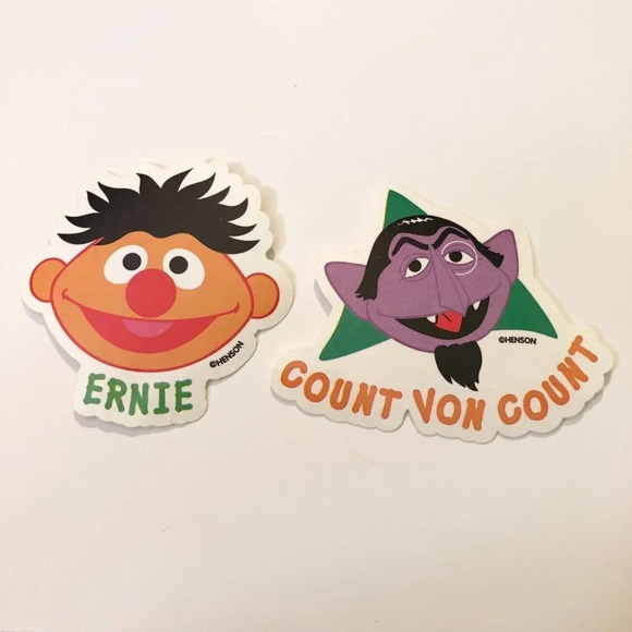 2000 Sesame Street  Sandylion Stickers Bert Grover Ernie Count Rosita Telly - Picture 4 of 7